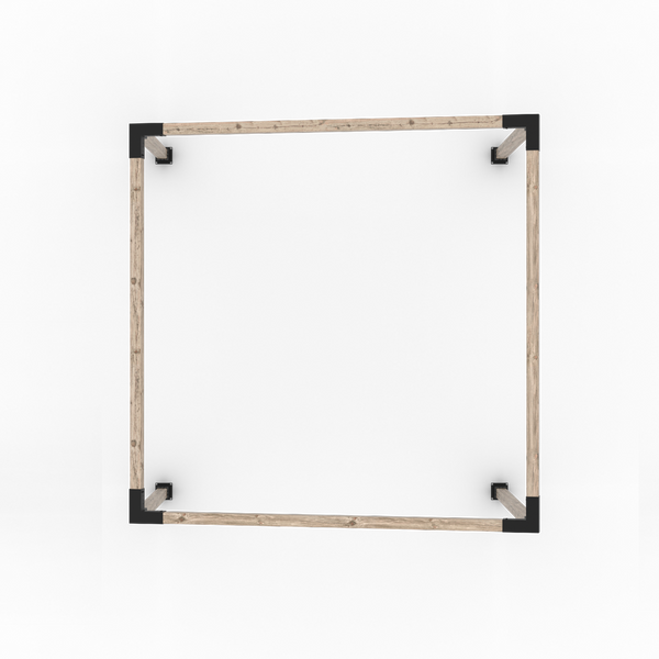 Any Size Angled Pergola Kit for 4x4 Wood Posts