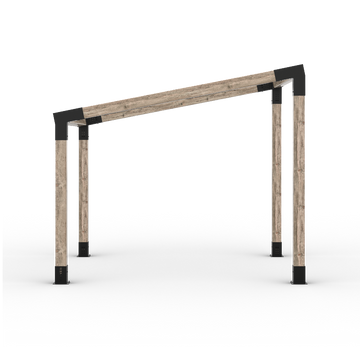 Any Size Angled Pergola Kit for 6x6 Wood Posts